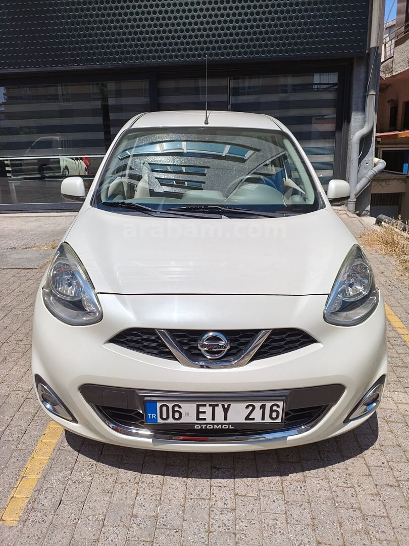 Sahibinden Nissan Micra 1.2 Match 2017 Model Ankara 75.350 km Beyaz 3