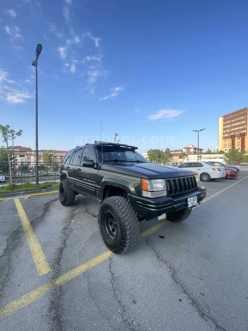 Sahibinden Jeep Grand Cherokee 5.2 Limited 1997 Model Kütahya 392.000 km Yeşil (metalik) 2