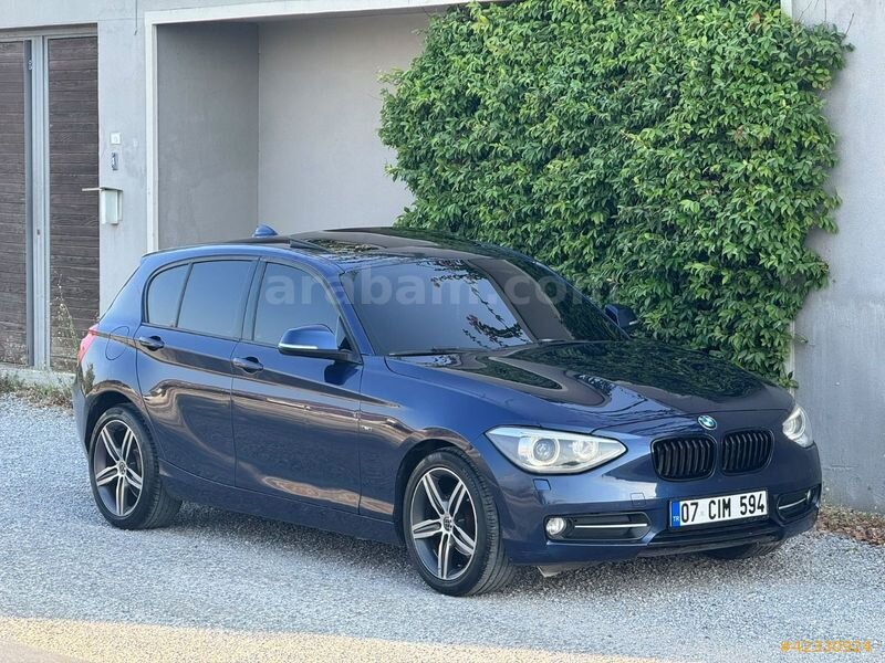 Galeriden BMW 1 Serisi 116i Sport Line 2012 Model Antalya 205.000 km Lacivert