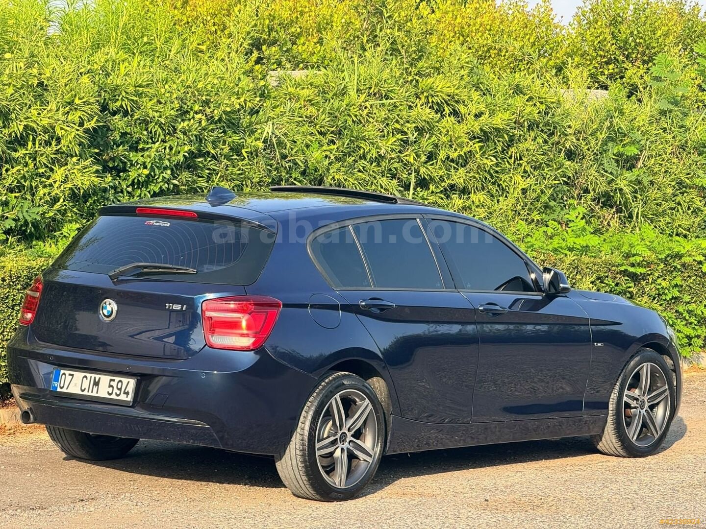 Galeriden BMW 1 Serisi 116i Sport Line 2012 Model Antalya 205.000 km Lacivert 6