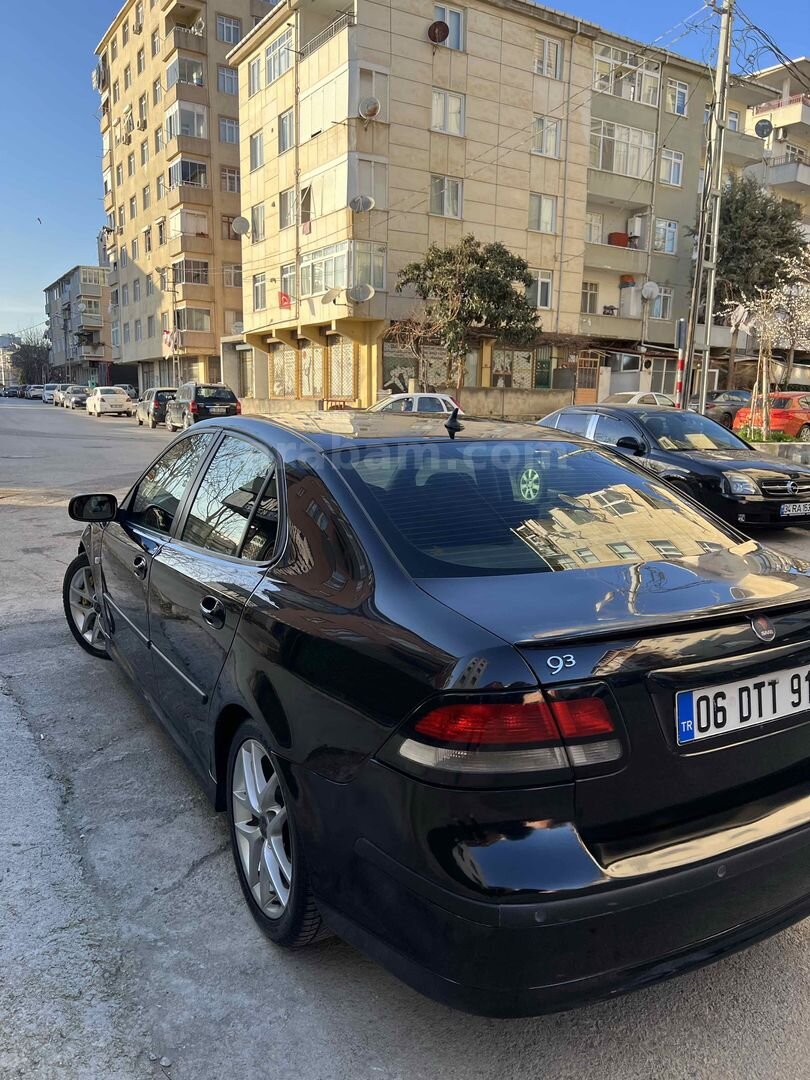 Sahibinden Saab 9-3 2.0 TS Aero 2007 Model Muğla 330.000 km Siyah 3