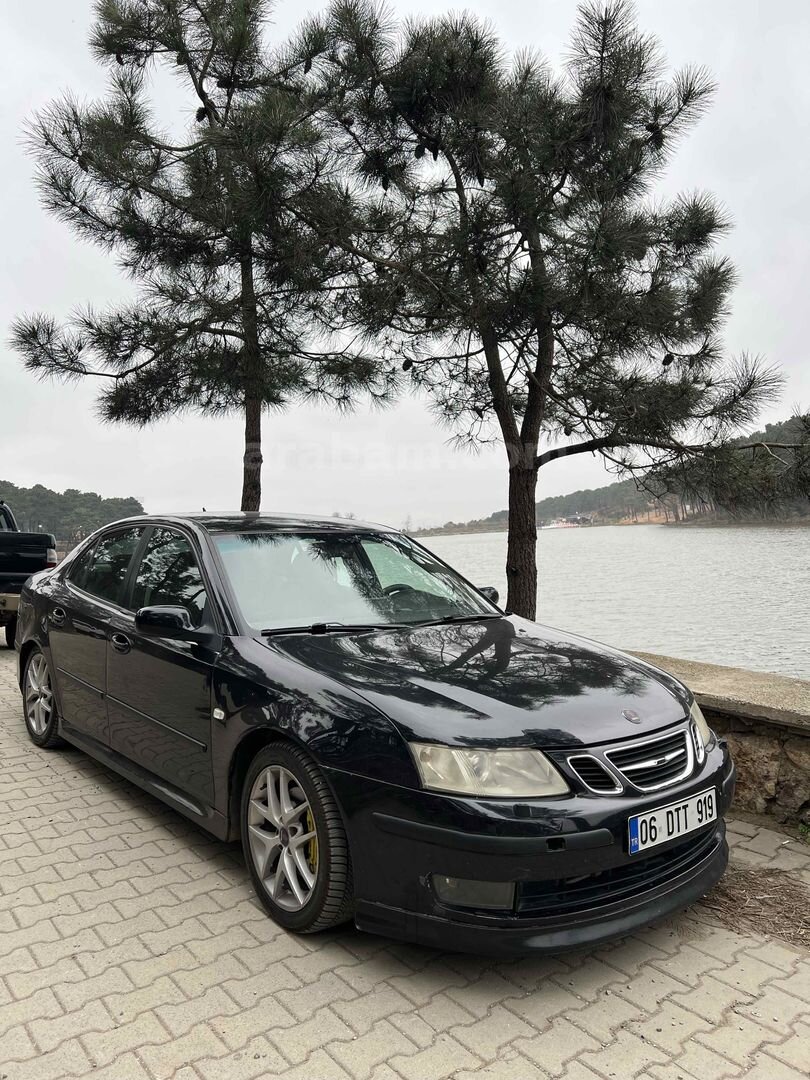 Sahibinden Saab 9-3 2.0 TS Aero 2007 Model Muğla 330.000 km Siyah 1