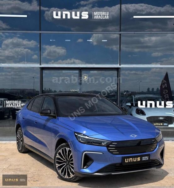 Galeriden TOGG T10F V2 Uzun Menzil 2025 Model Ankara 6.001 km Mavi