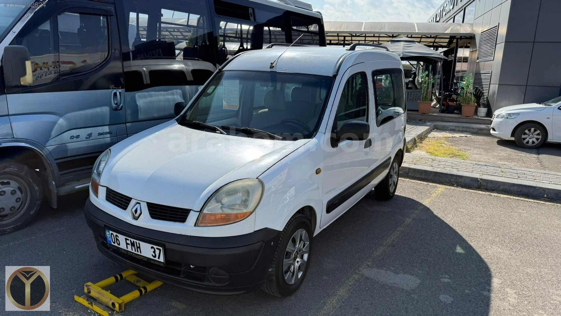 Galeriden Renault Kangoo 1.5 dCi Expression 2003 Model Ankara 238.000 km Beyaz 3