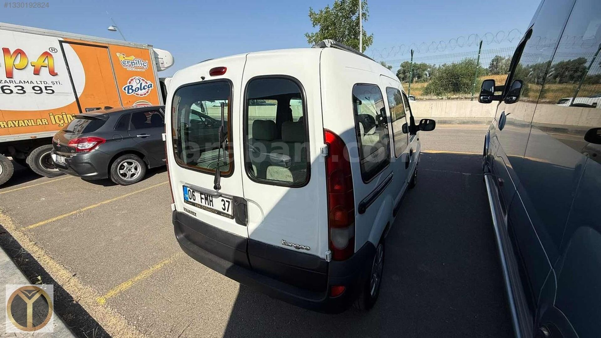 Galeriden Renault Kangoo 1.5 dCi Expression 2003 Model Ankara 238.000 km Beyaz 6
