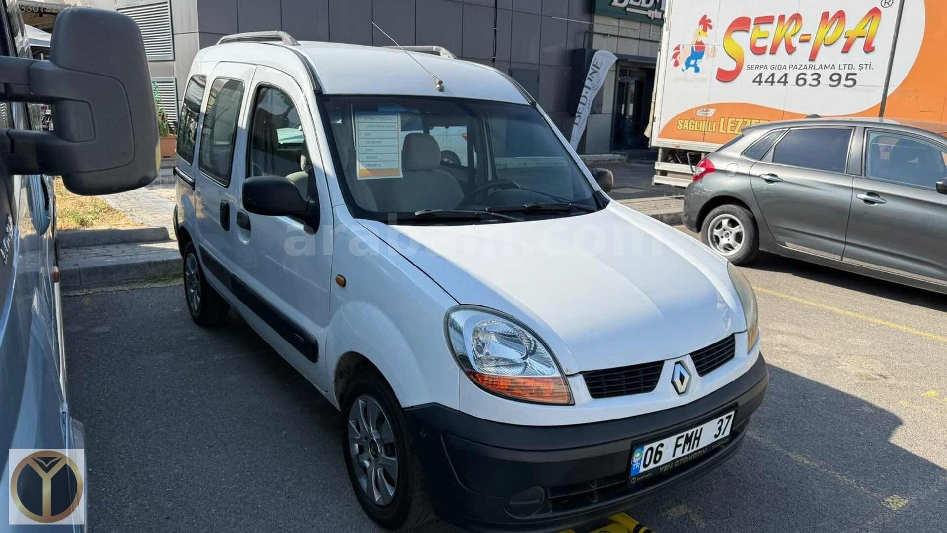 Galeriden Renault Kangoo 1.5 dCi Expression 2003 Model Ankara 238.000 km Beyaz 1