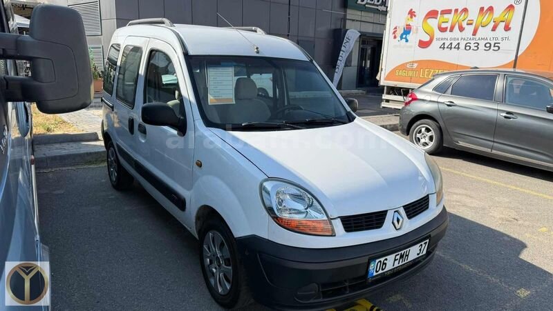 Galeriden Renault Kangoo 1.5 dCi Expression 2003 Model Ankara 238.000 km Beyaz