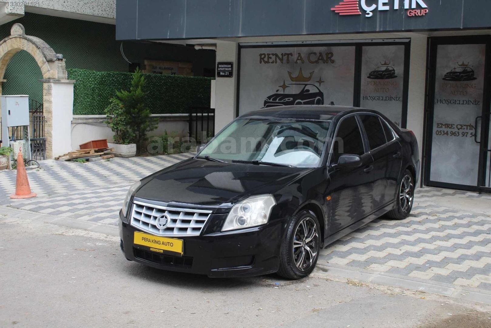 Galeriden Cadillac BLS 1.9D Elegance 2008 Model İstanbul 325.000 km Siyah 3