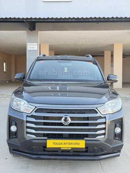 Galeriden KGM SsangYong Musso Grand 2.2 D Platinum Plus 2023 Model Antalya 35.000 km Gri