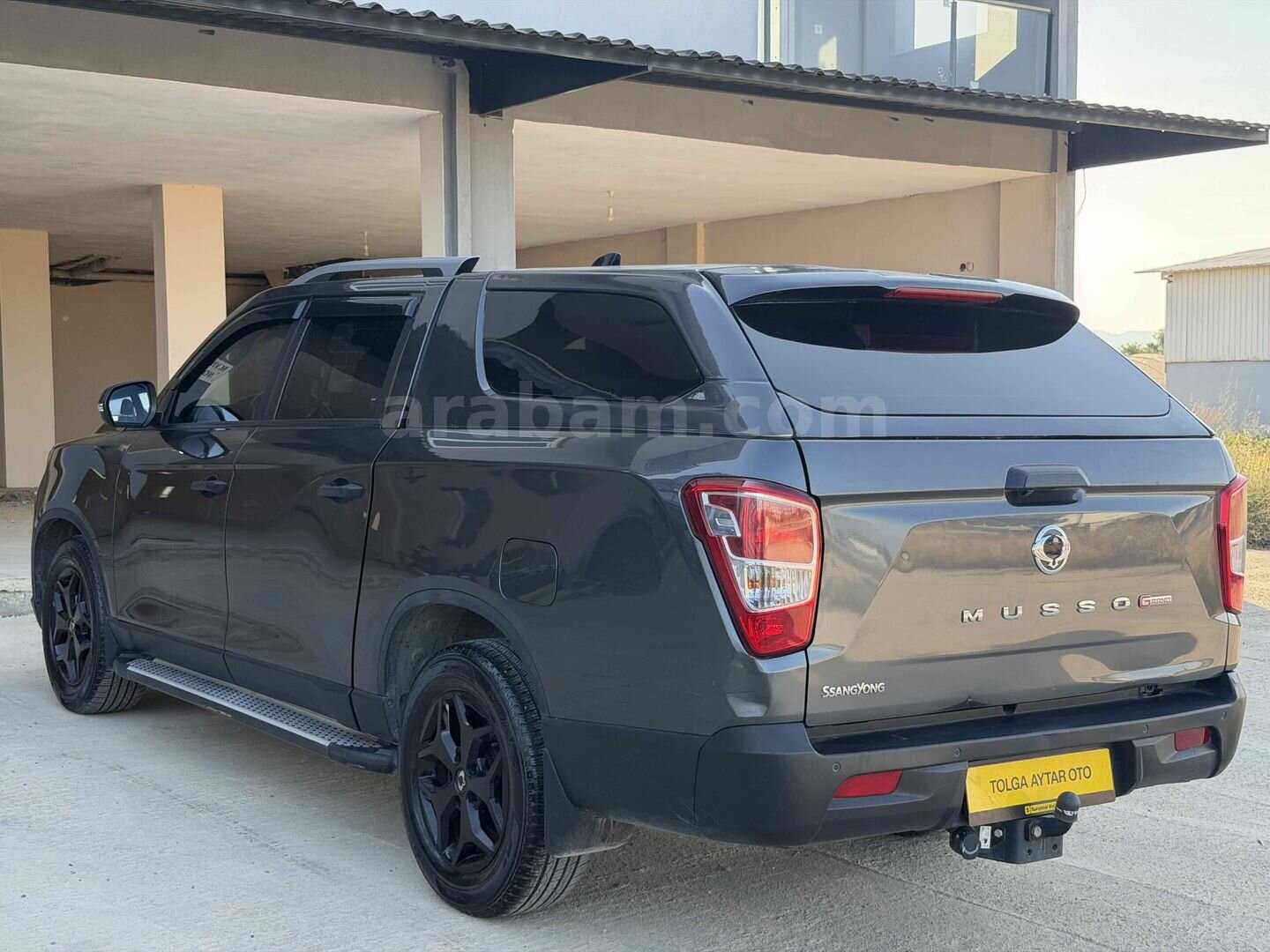 Galeriden KGM SsangYong Musso Grand 2.2 D Platinum Plus 2023 Model Antalya 35.000 km Gri 4