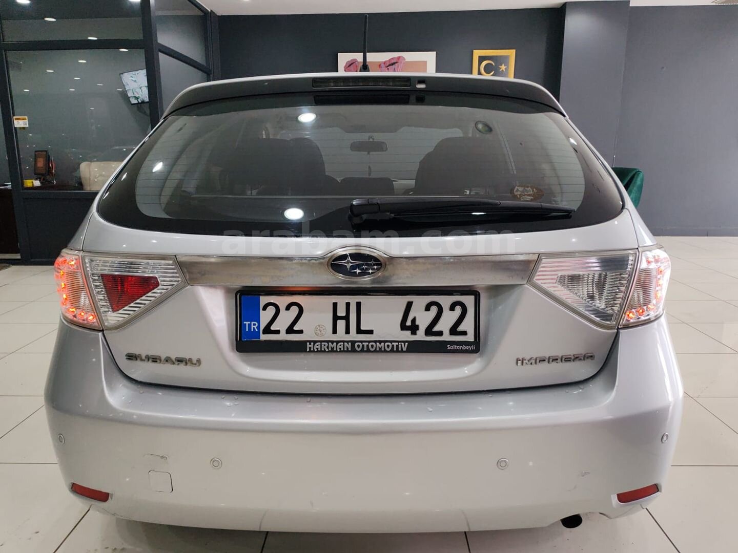 Galeriden Subaru Impreza 1.5 Comfort 2008 Model İstanbul 167.000 km Gri (Gümüş) 7