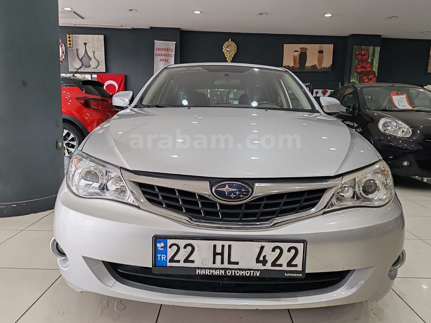 Galeriden Subaru Impreza 1.5 Comfort 2008 Model İstanbul 167.000 km Gri (Gümüş) 2