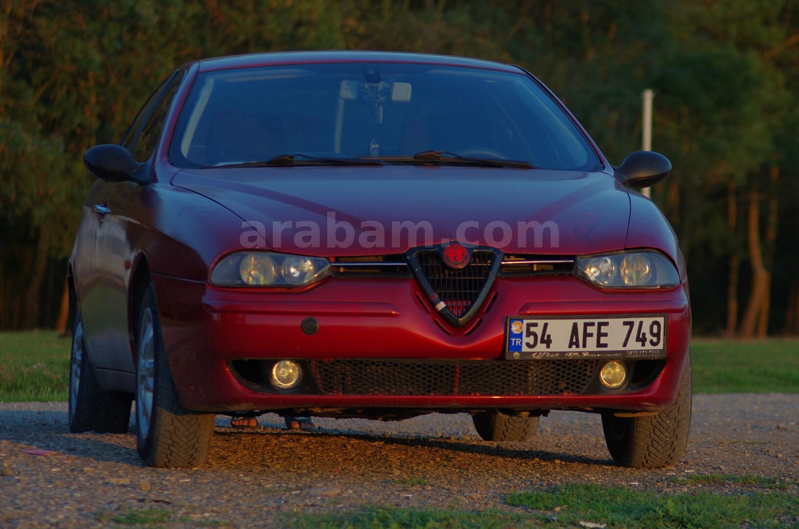 Sahibinden Alfa Romeo 156 1.6 TS 1998 Model Sakarya 290.000 km Bordo 1