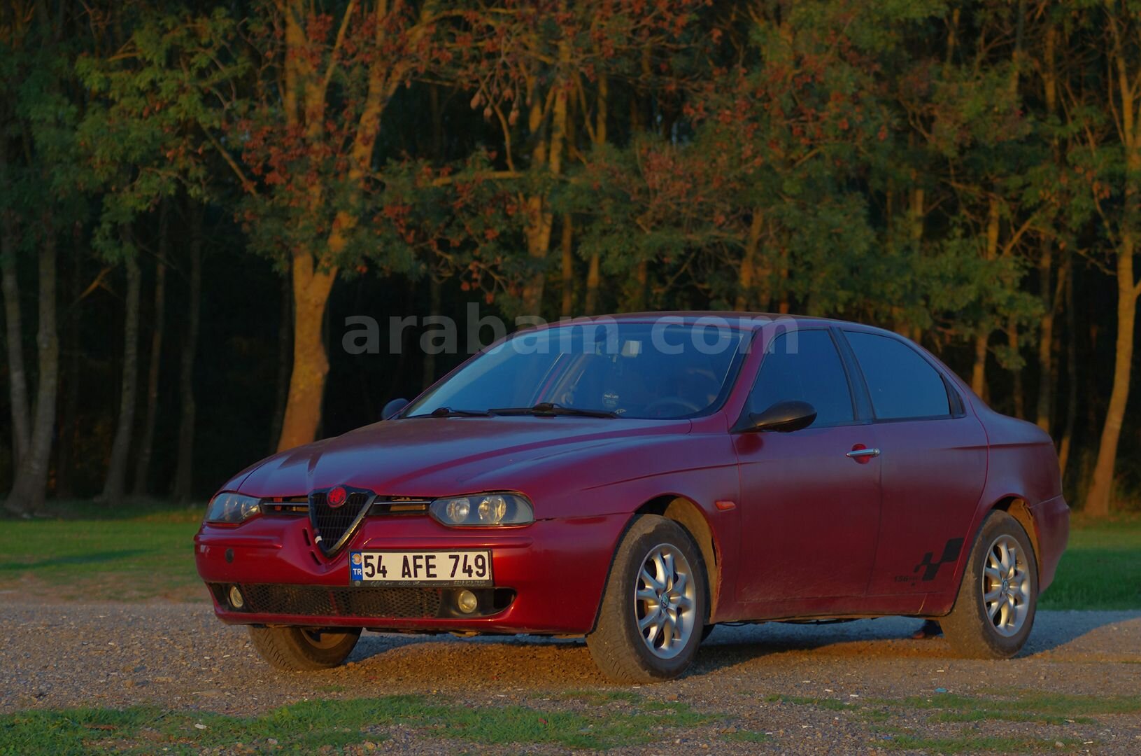 Sahibinden Alfa Romeo 156 1.6 TS 1998 Model Sakarya 290.000 km Bordo 2
