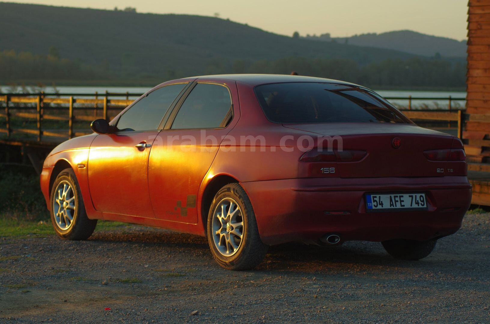 Sahibinden Alfa Romeo 156 1.6 TS 1998 Model Sakarya 290.000 km Bordo 3