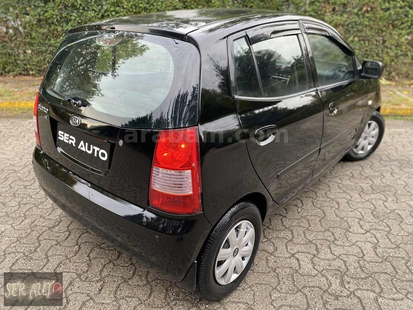 Galeriden Kia Picanto 1.1 EX 2005 Model İstanbul 249.500 km Siyah 6