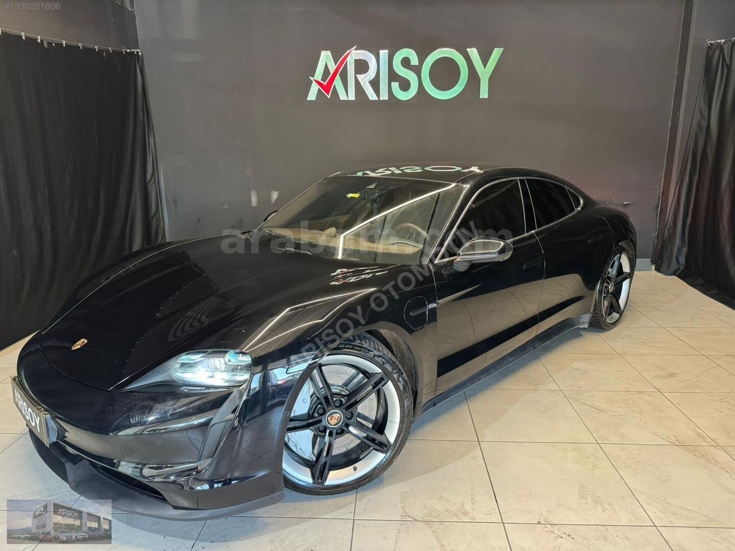 Galeriden Porsche Taycan Elektrik 4S Performance Plus 2020 Model Denizli 93.000 km Siyah 1