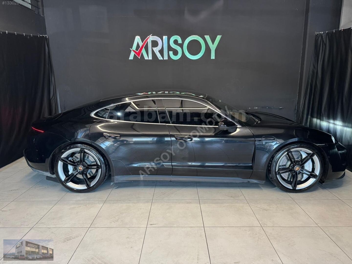 Galeriden Porsche Taycan Elektrik 4S Performance Plus 2020 Model Denizli 93.000 km Siyah 4