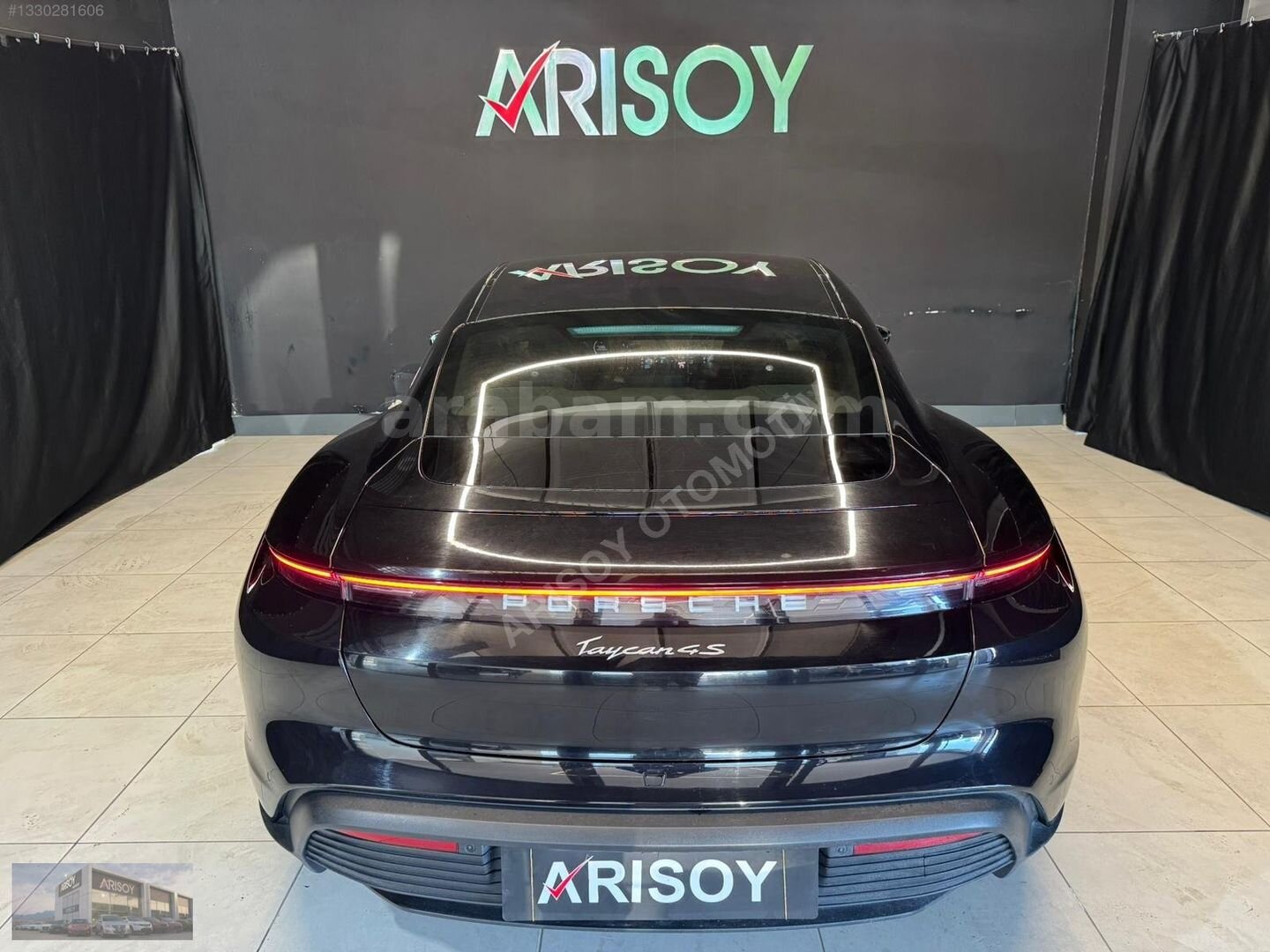 Galeriden Porsche Taycan Elektrik 4S Performance Plus 2020 Model Denizli 93.000 km Siyah 7