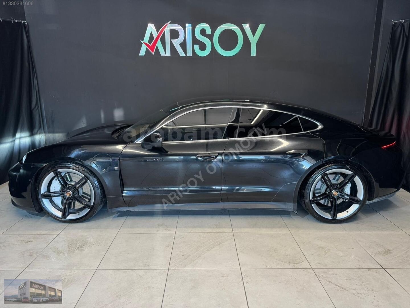 Galeriden Porsche Taycan Elektrik 4S Performance Plus 2020 Model Denizli 93.000 km Siyah 5