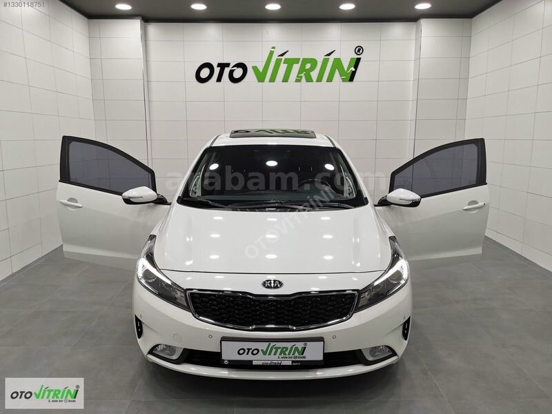 Galeriden Kia Cerato 1.6 CRDi Prestige 2018 Model İstanbul 92.400 km Beyaz