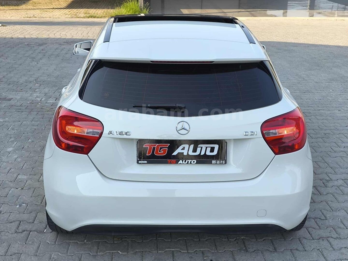 Galeriden Mercedes - Benz A 180 CDI BlueEfficiency Urban 2015 Model Mersin 182.500 km Beyaz 6