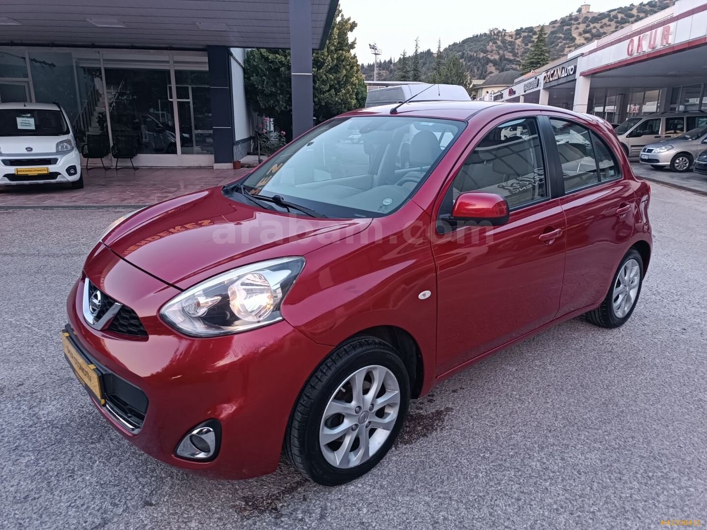 Galeriden Nissan Micra 1.2 Match 2015 Model Tokat 39.000 km Kırmızı 4