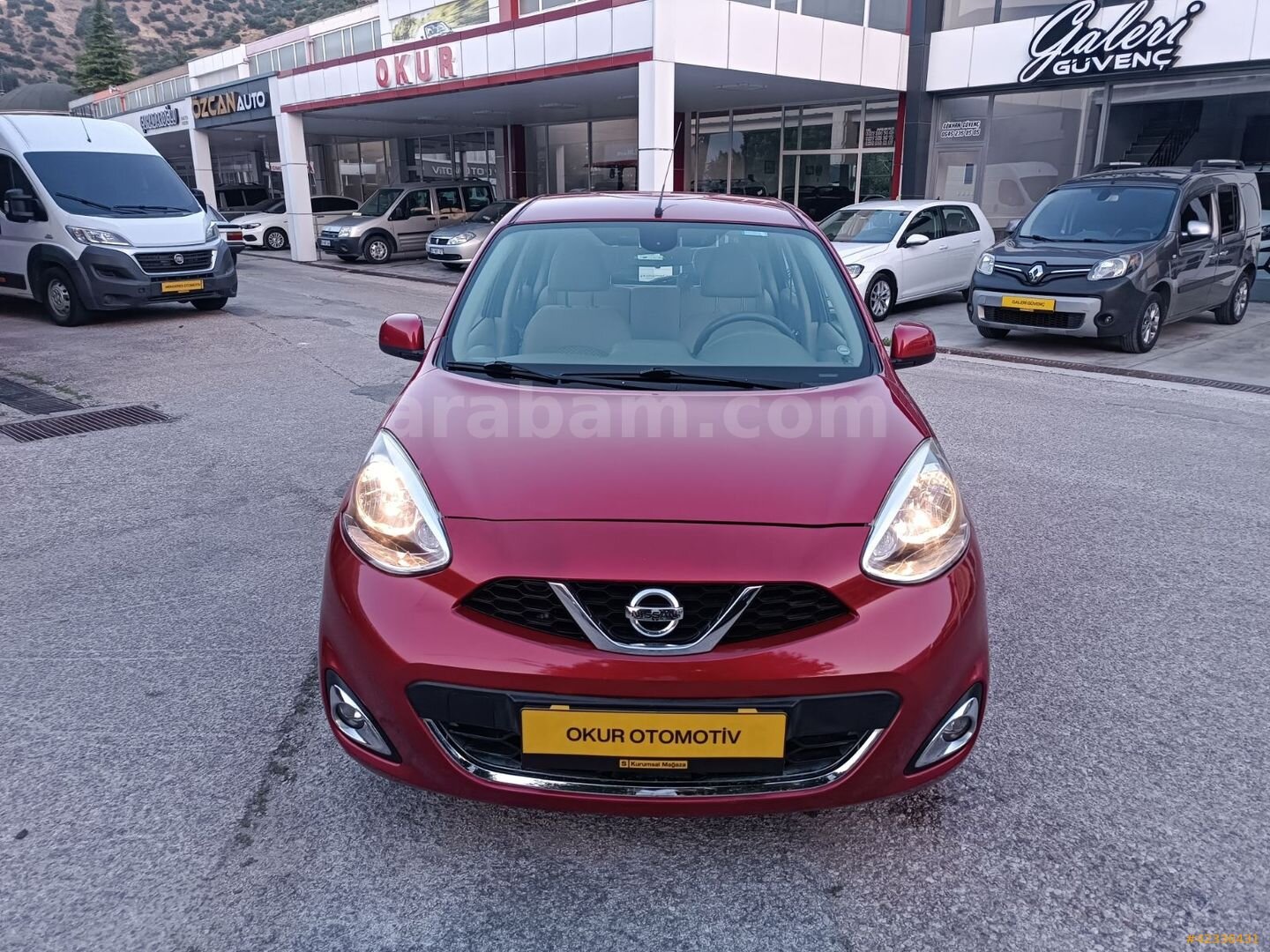 Galeriden Nissan Micra 1.2 Match 2015 Model Tokat 39.000 km Kırmızı 1