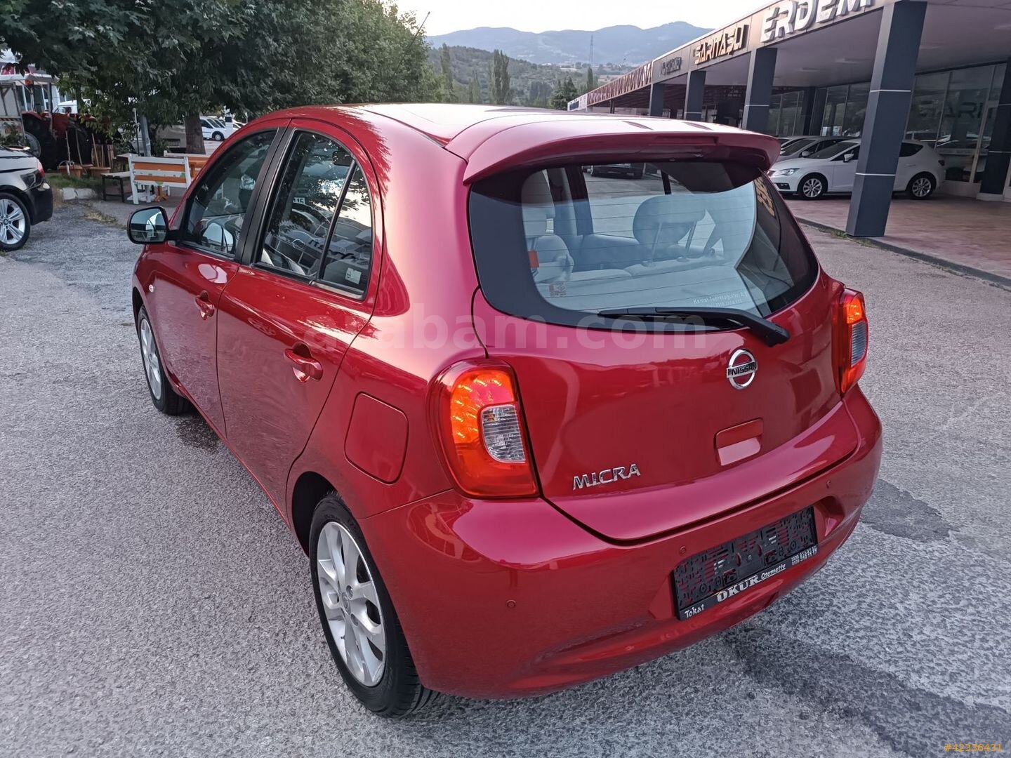 Galeriden Nissan Micra 1.2 Match 2015 Model Tokat 39.000 km Kırmızı 7