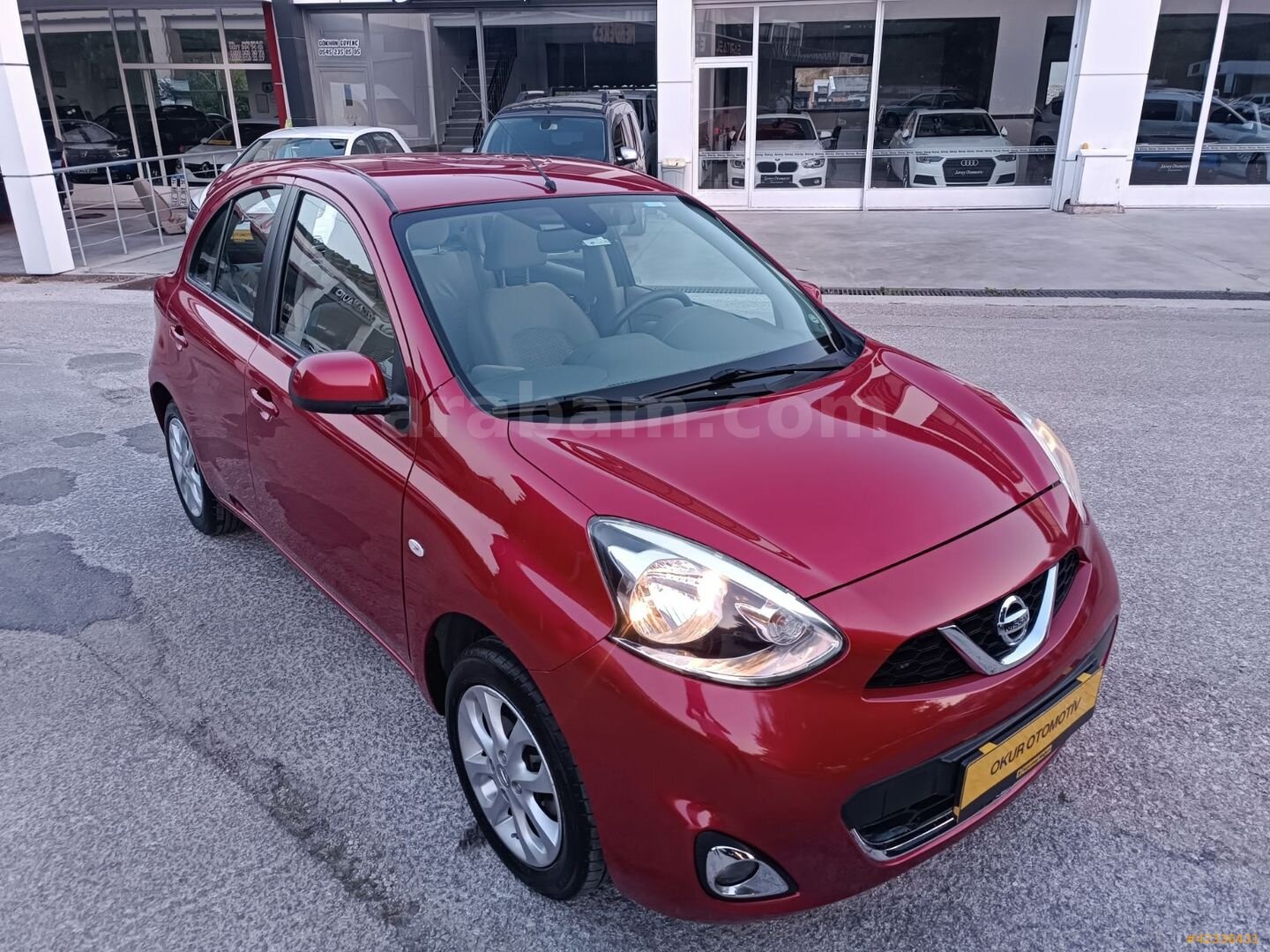 Galeriden Nissan Micra 1.2 Match 2015 Model Tokat 39.000 km Kırmızı 2