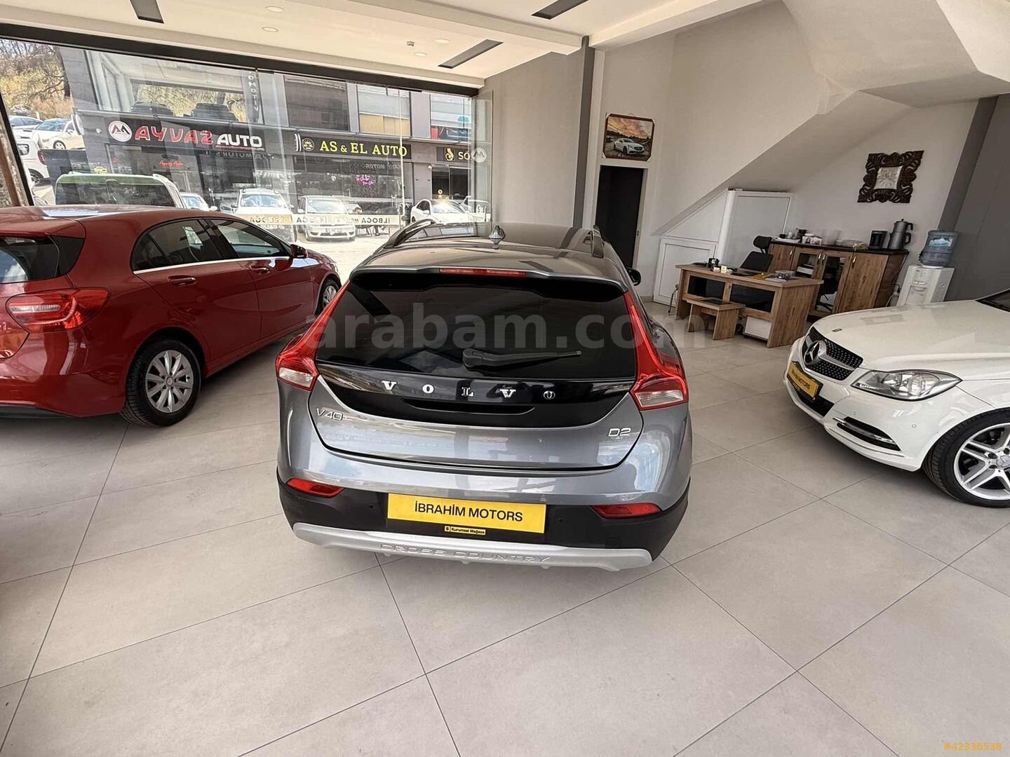 Galeriden Volvo V40 Cross Country 1.6 D Premium 2015 Model İzmir 200.000 km Füme 5