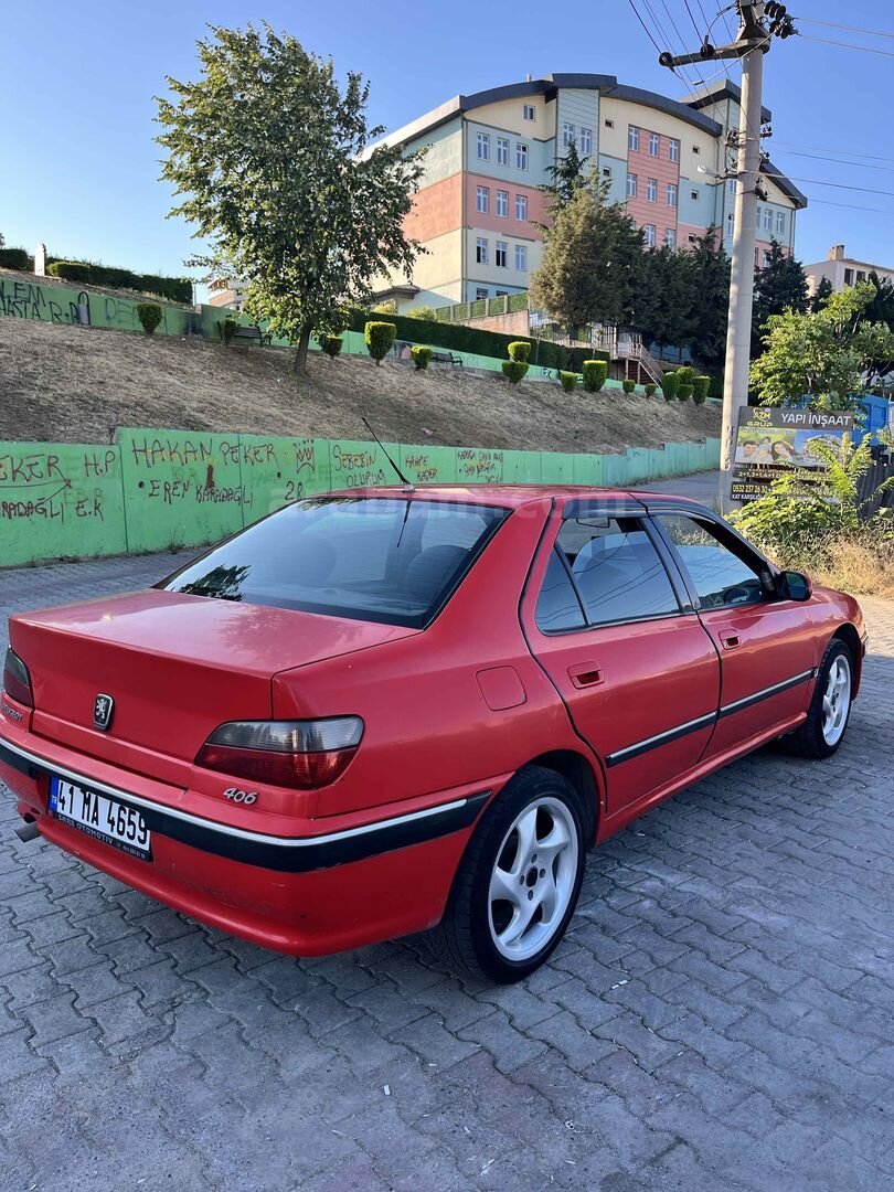 Sahibinden Peugeot 406 2.0 SV 1999 Model Kocaeli 287.000 km Kırmızı 1