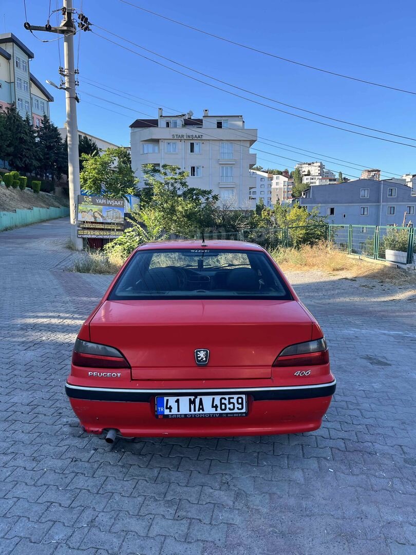 Sahibinden Peugeot 406 2.0 SV 1999 Model Kocaeli 287.000 km Kırmızı 4