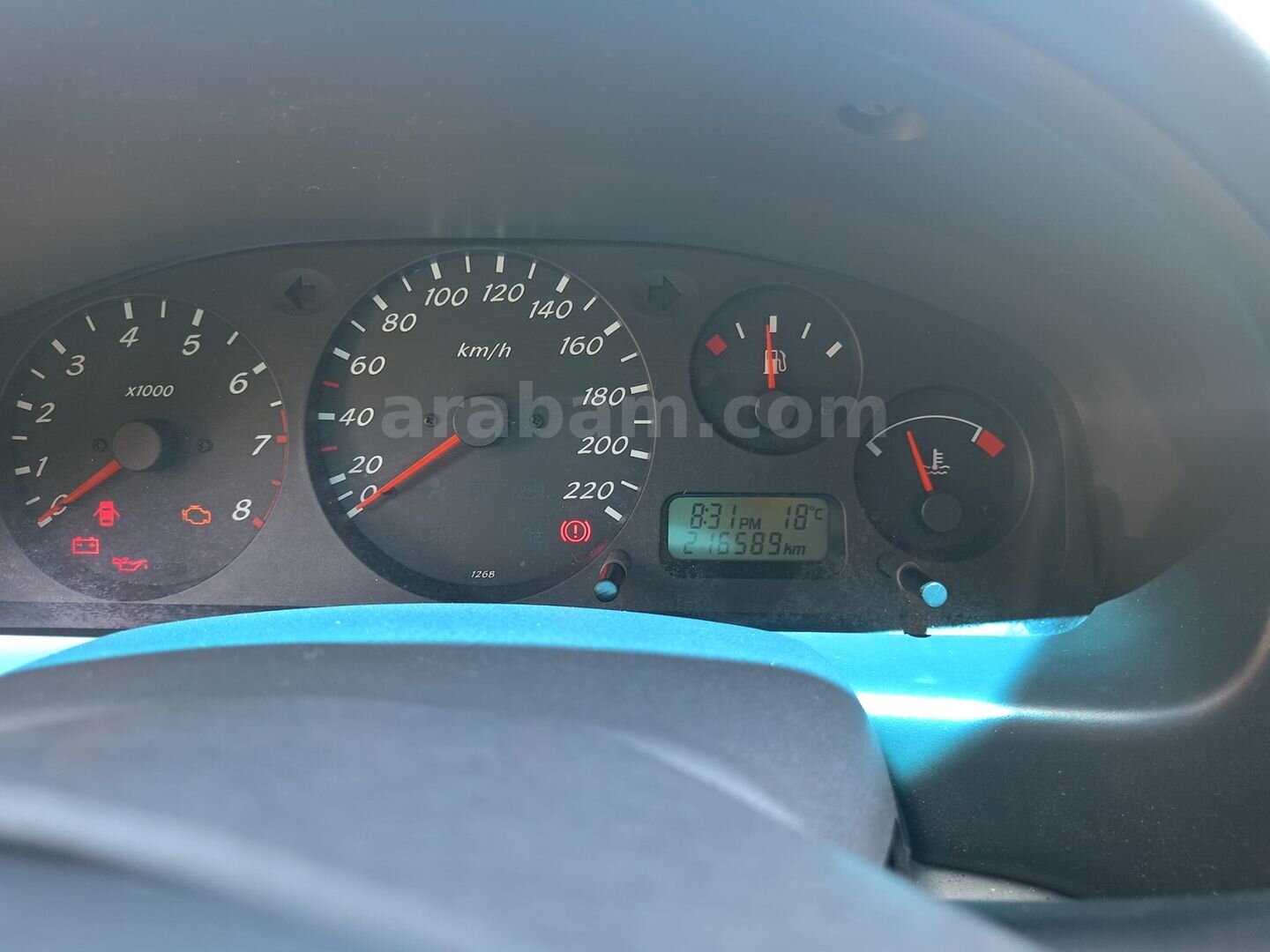 Sahibinden Nissan Almera 1.5 Comfort 2001 Model Antalya 219.200 km Siyah 4