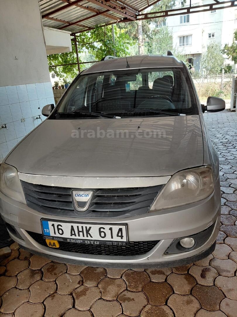 Sahibinden Dacia Logan 1.5 dCi MCV Black Line 2011 Model Antalya 382.000 km Gri (Gümüş) 2