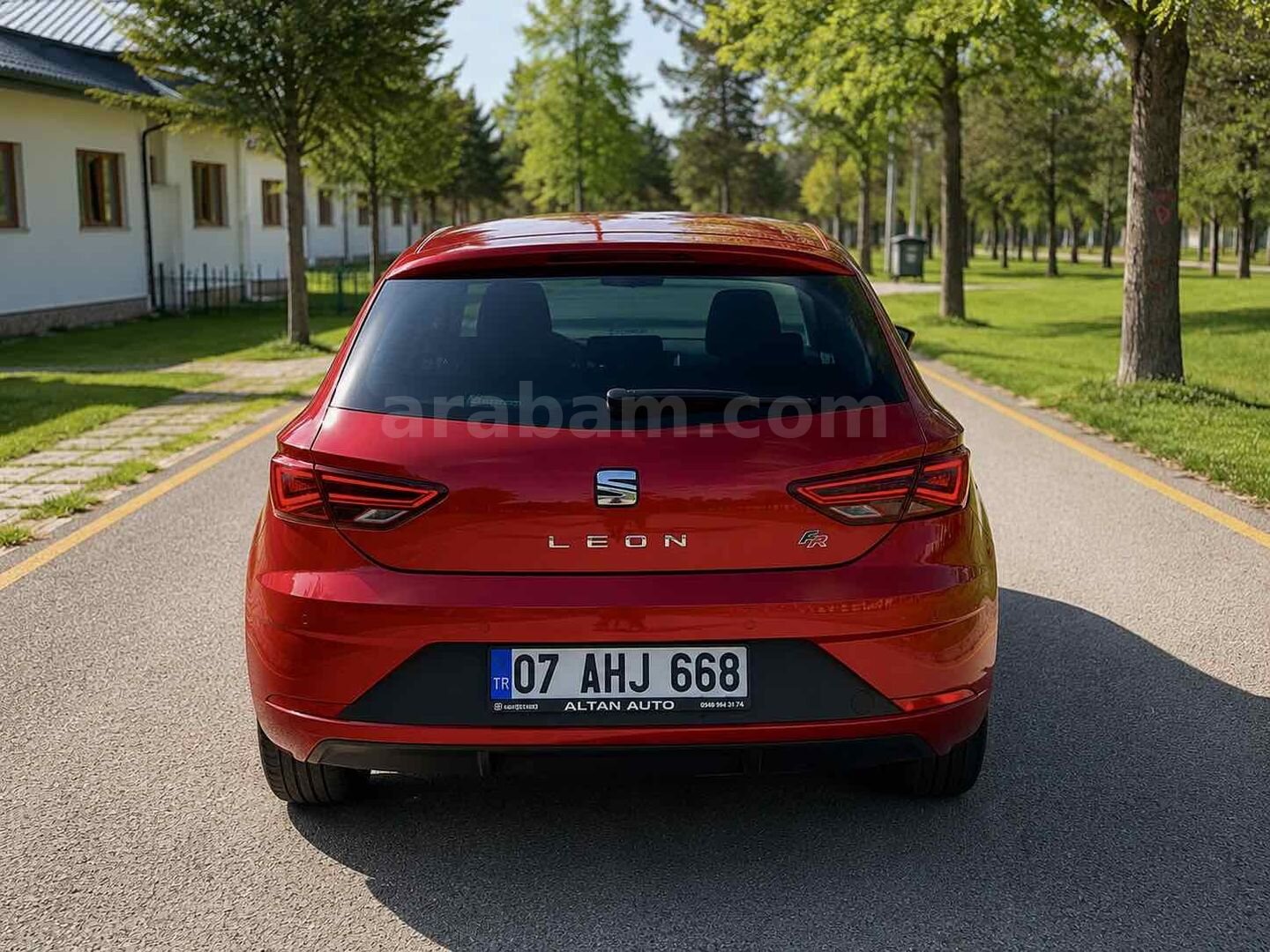 Sahibinden Seat Leon 1.6 TDI FR 2019 Model Bolu 124.000 km Kırmızı 3