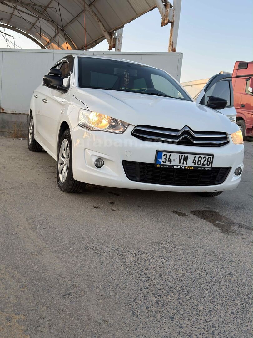 Sahibinden Citroen C-Elysée 1.6 HDi Confort 2013 Model Tekirdağ 275.000 km Beyaz 3