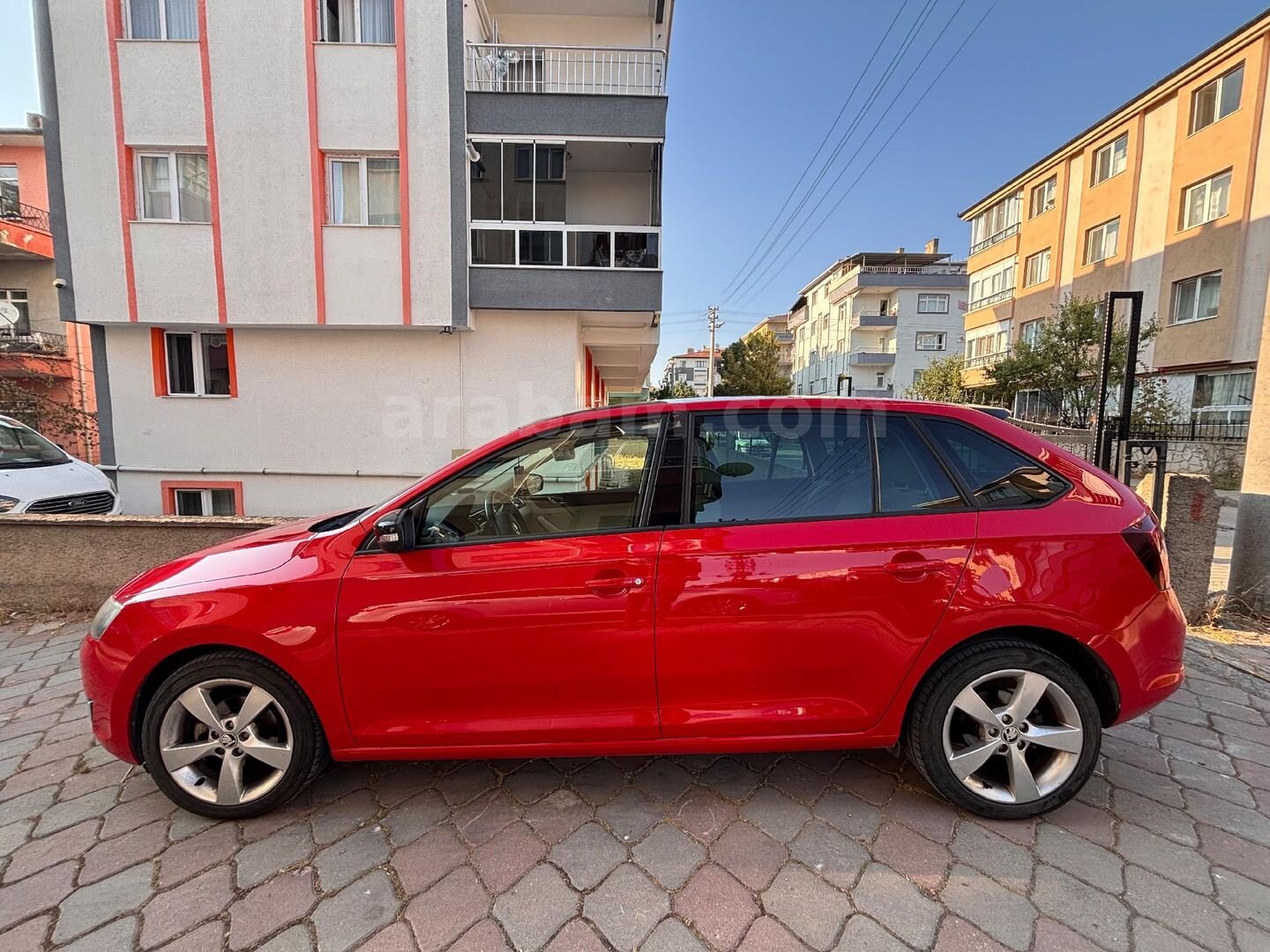 Sahibinden Skoda Rapid 1.4 TDI GreenTec Spaceback Style 2016 Model Ankara 179.000 km Kırmızı 3