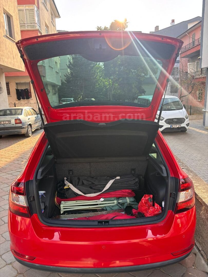 Sahibinden Skoda Rapid 1.4 TDI GreenTec Spaceback Style 2016 Model Ankara 179.000 km Kırmızı 5