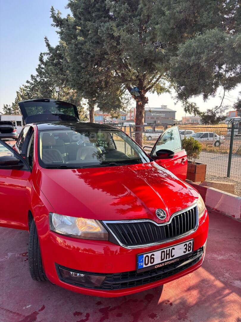 Sahibinden Skoda Rapid 1.4 TDI GreenTec Spaceback Style 2016 Model Ankara 179.000 km Kırmızı 7