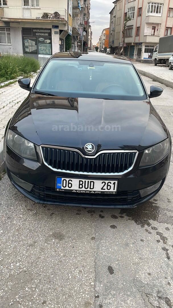 Sahibinden Skoda Octavia 1.6 TDI Elegance CR 2013 Model Elazığ 231.000 km Siyah 1