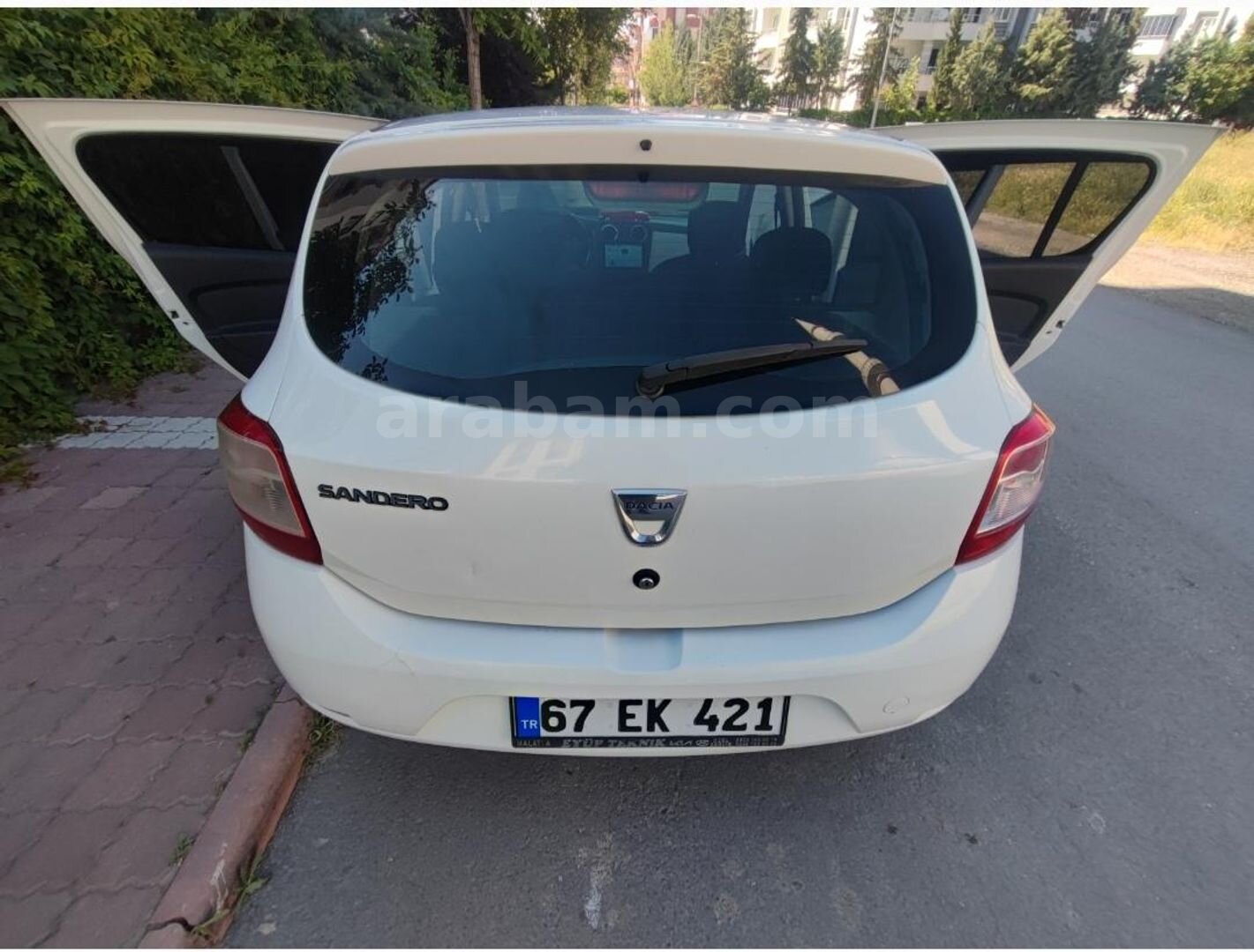 Sahibinden Dacia Sandero 1.5 dCi Ambiance 2013 Model Malatya 196.200 km Beyaz 3