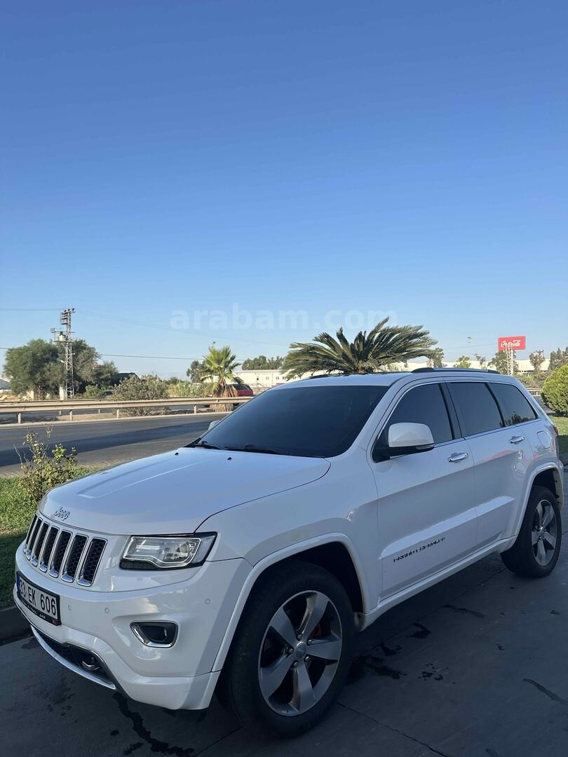Sahibinden Jeep Grand Cherokee 3.0 CRD Overland 2014 Model Mersin 208.000 km Beyaz 4