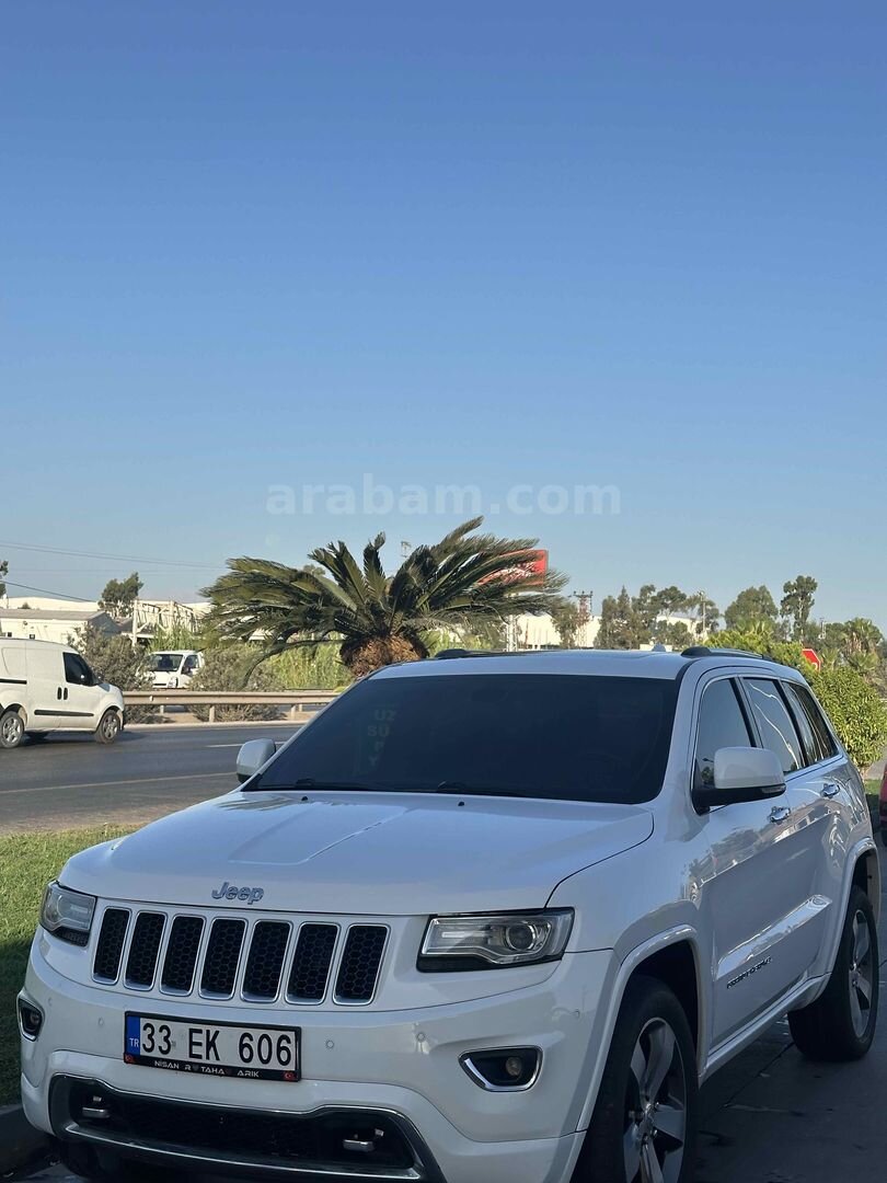 Sahibinden Jeep Grand Cherokee 3.0 CRD Overland 2014 Model Mersin 208.000 km Beyaz 3