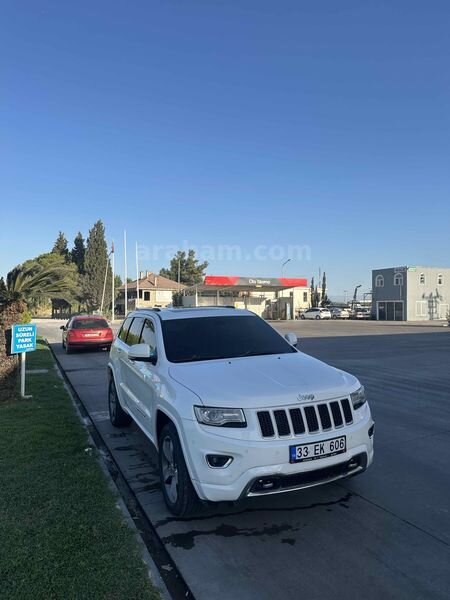 Sahibinden Jeep Grand Cherokee 3.0 CRD Overland 2014 Model Mersin 208.000 km Beyaz