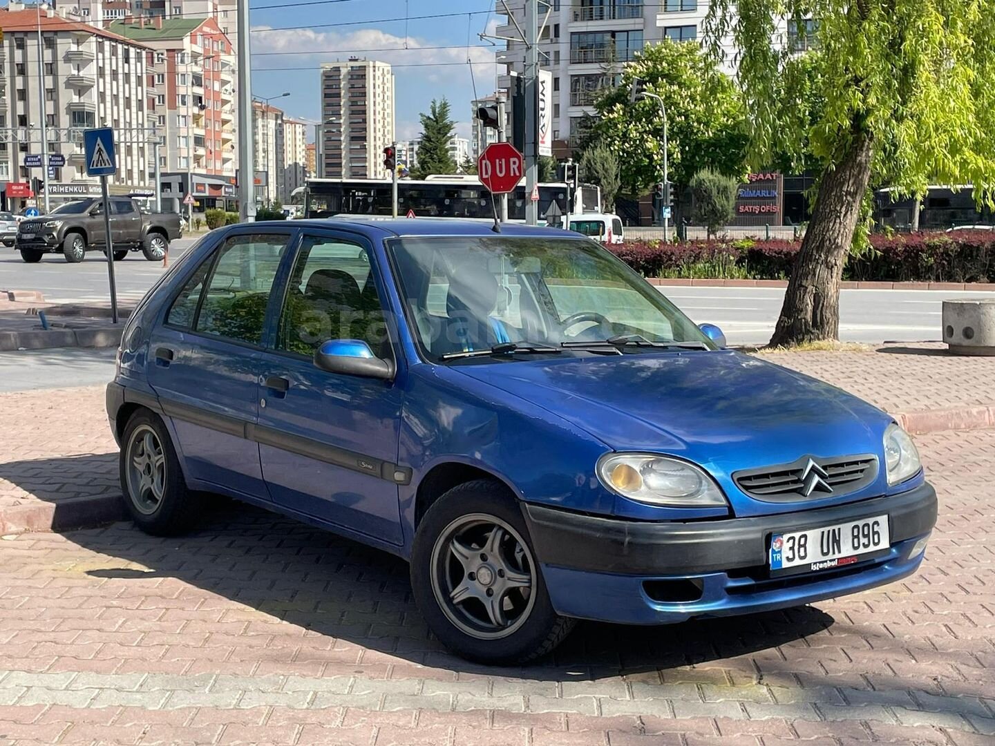 Sahibinden Citroen Saxo 1.4 SX 2002 Model Samsun 247.000 km Mavi (metalik) 3