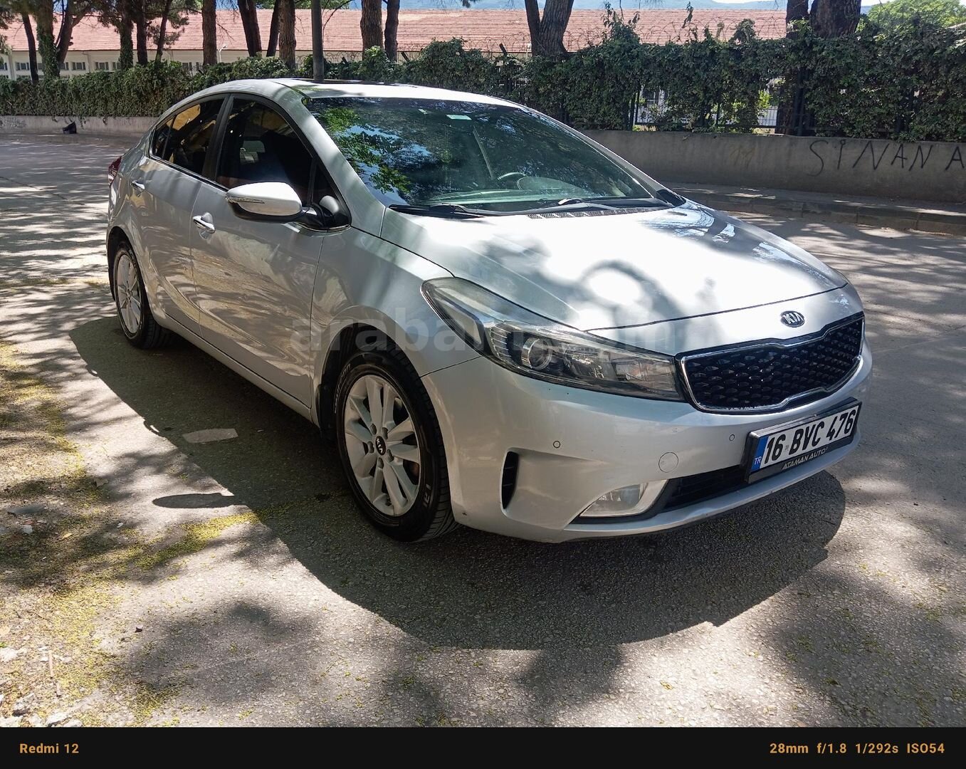 Sahibinden Kia Cerato 1.6 CRDi Concept Plus 2016 Model Bursa 190.400 km Gri 1