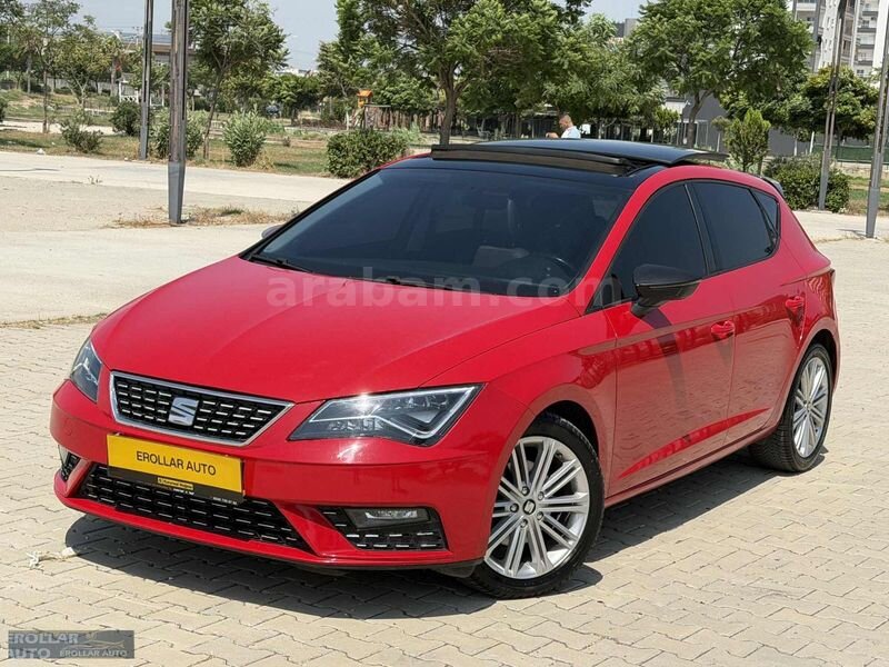 Galeriden Seat Leon 1.6 TDI Style 2017 Model Mersin 239.000 km Kırmızı