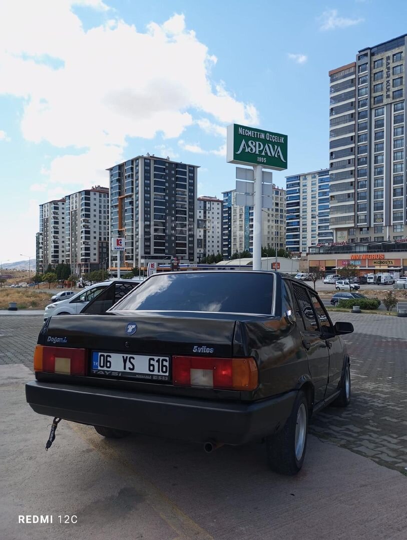 Sahibinden Tofaş Doğan L 1989 Model Kırıkkale 180.000 km Siyah 1