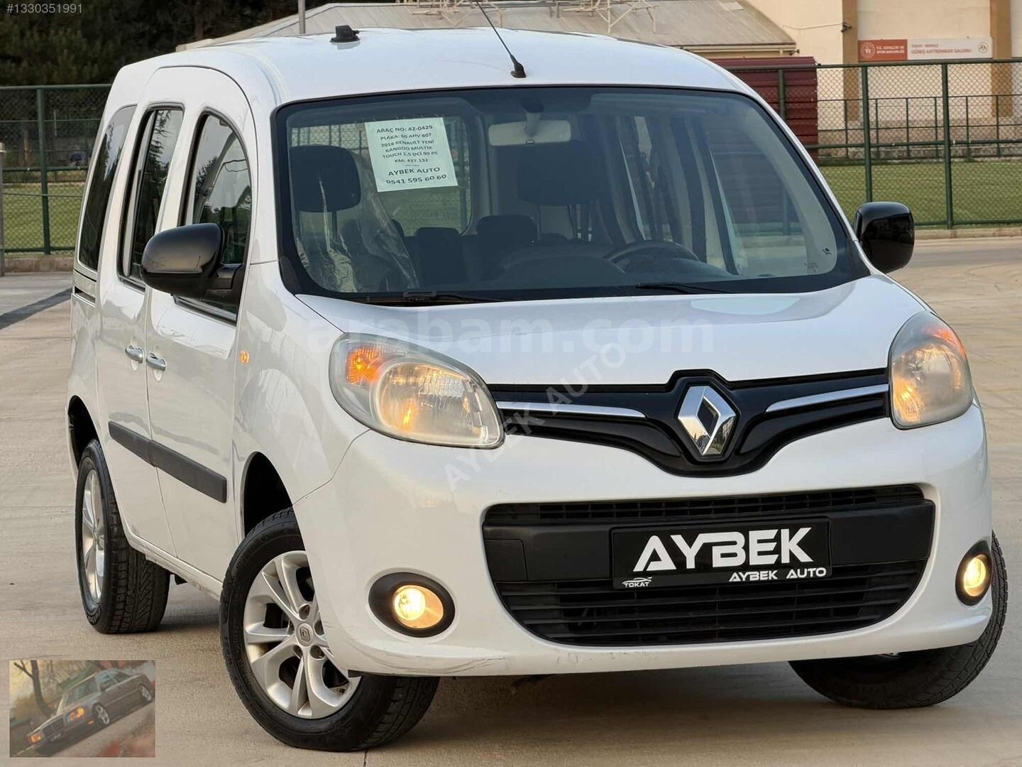 Galeriden Renault Kangoo 1.5 dCi Touch 2018 Model Tokat 435.000 km Beyaz 6
